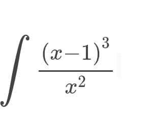 (x–1)³
x-1
x2
