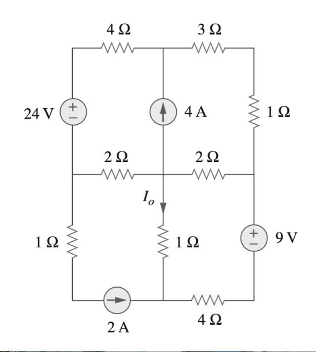 +
24 V
(4) 4 A
1Ω
2Ω
ww
1.
1Ω
12
9 V
4Ω
2 A
