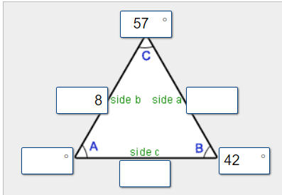 57
8 side by side a
A
side c
B
42