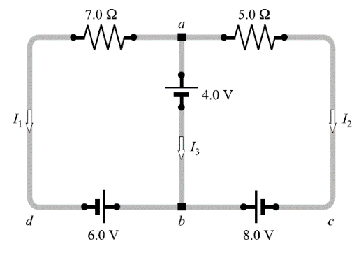 7.0 2
5.0 2
a
4.0 V
d
b
6.0 V
8.0 V
