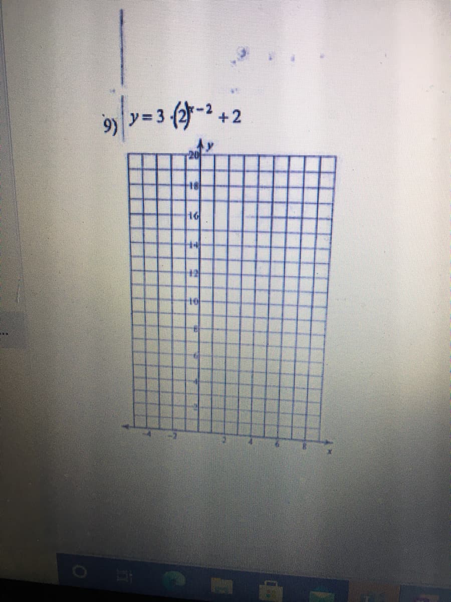 9)
y= 3
付+2
20
1G
10
3.
