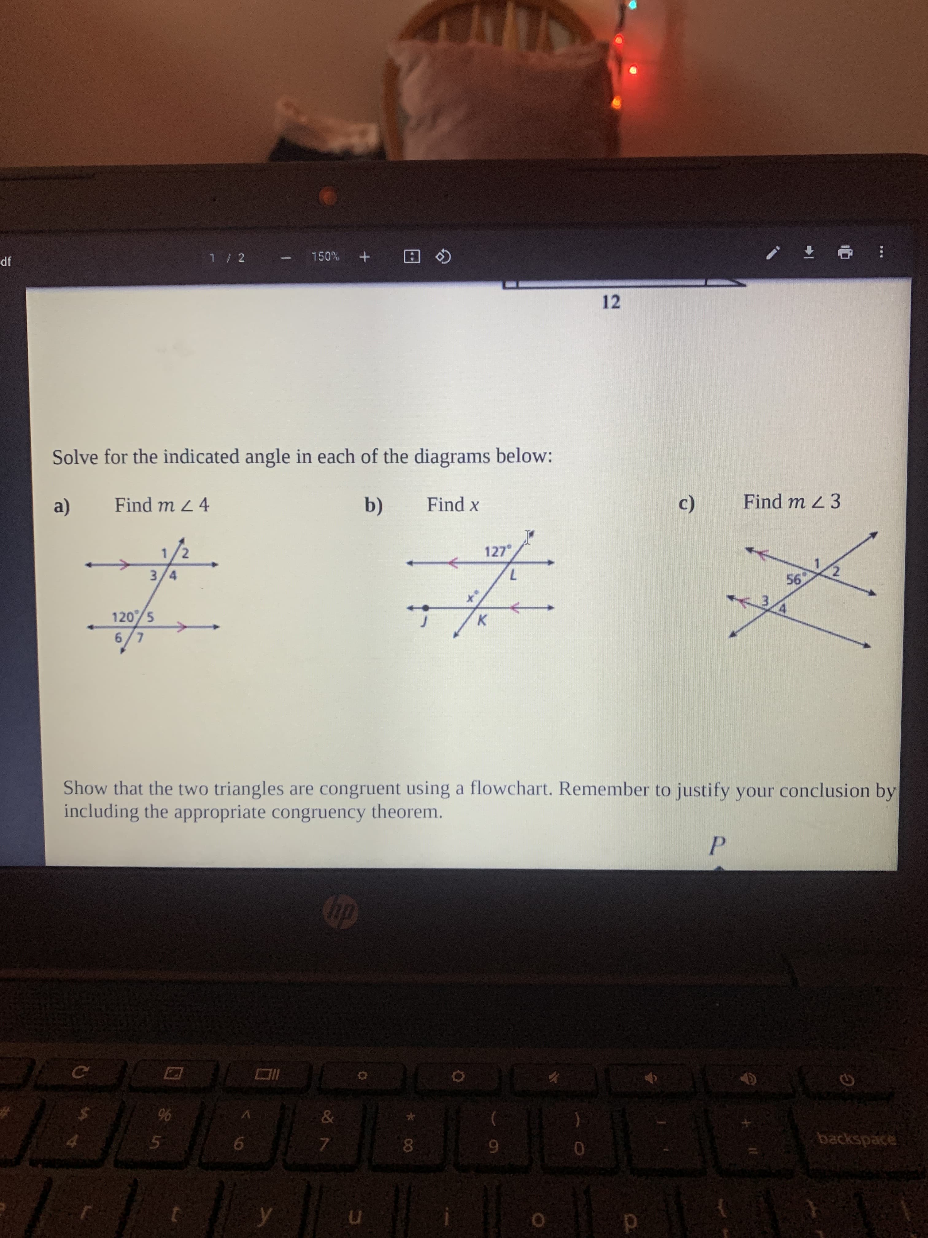 a)
Find m L4
1/2
->
3/4
120 5
6/7
.
