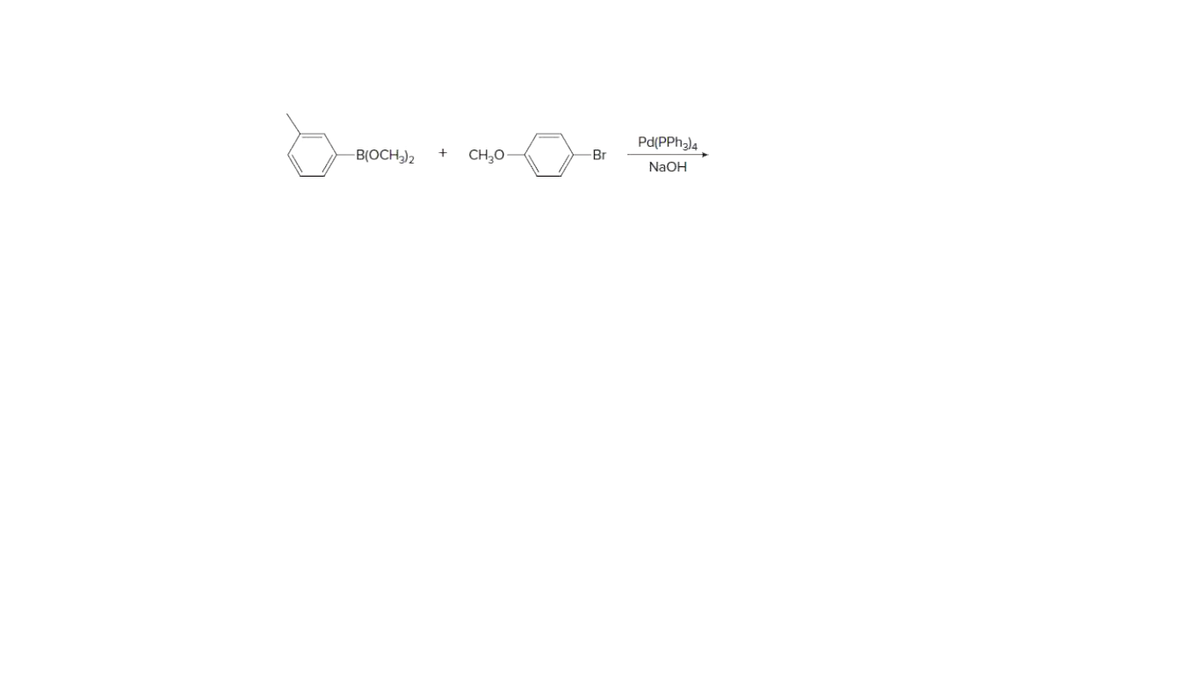 Pd(PPH3)4
-B(OCH,)2
CH,0
Br
NAOH
