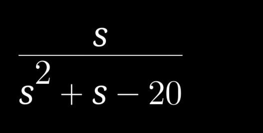 S
2
S
s¯ + s − 20