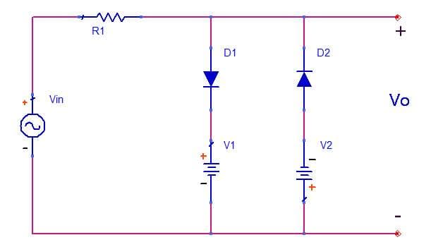 R1
D1
D2
Vin
Vo
V1
