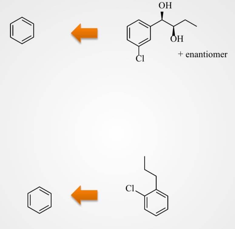 Cl
ОН
ОН
+ enantiomer