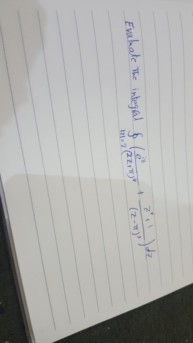 Evahake T. indejal § dz
Evalnate The
integal $ (
121=2
