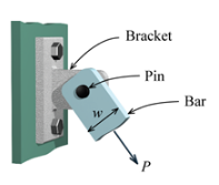 O
W
Bracket
Pin
P
Bar