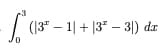 0
(13³ - 1| + |3²-3) da