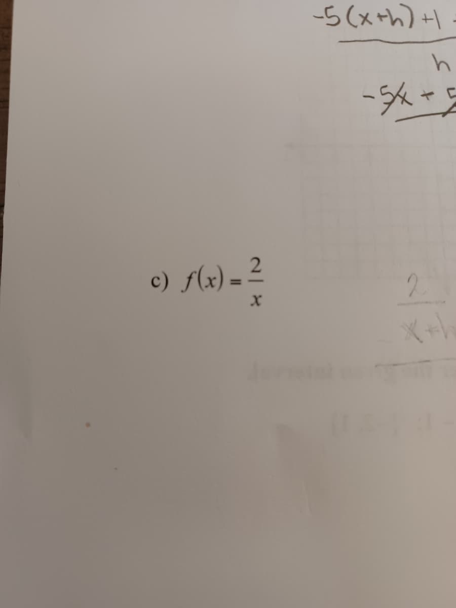 -5(xth)+|
ー%
ャ ロ
c) f(x) = 2
2
