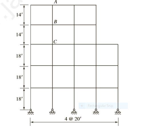 A
14'
B
14'
18'
18'
18'
Rectngular Snip
4 @ 20'
