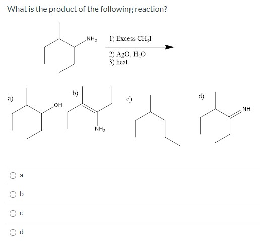 What is the product of the following reaction?
ن
a
O
ن
Oc
P
OH
NH₂
NH₂
1) Excess CH₂I
2) AO, HO
heat
3)
NH
