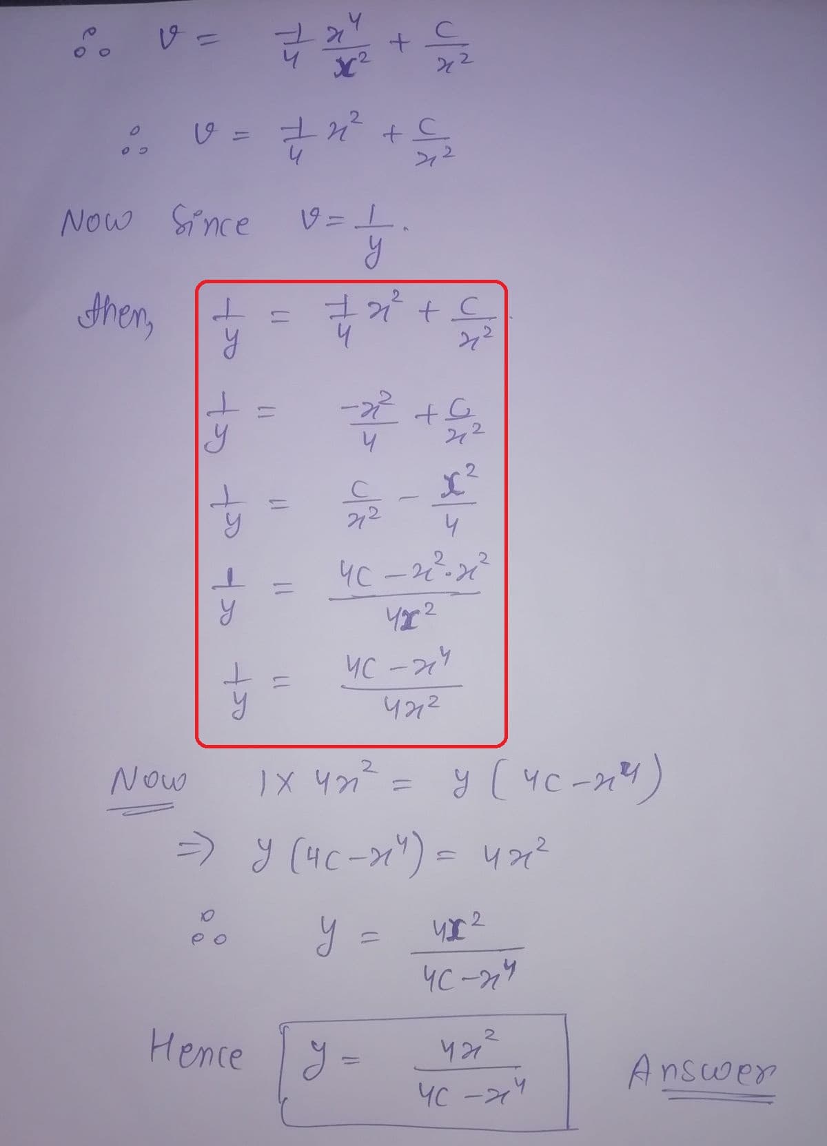 2.
%D
Now Gince
then,
4
.2
-म + 9
11
4C -2-
%1
.2
11
422
Now
=> y (4C-") = 4?
4C-4
2.
Hence
Answer
4C -4
