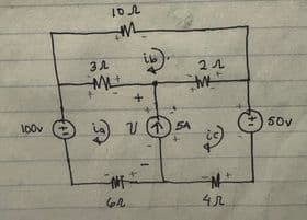 10.e
3A
ML+
+
100v V
22
5A
+50v
62