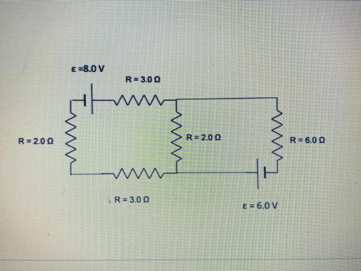 E%38.0 V
R=3.00
R3D2.00
R=2.00
R3D6.00
R3D3.00
e = 6.0 V
