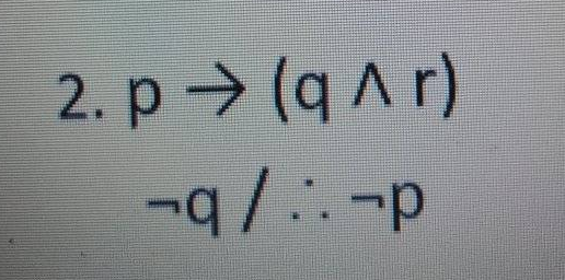 2. p(q^r)
-q/:: -p