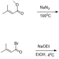 NaN3
100°C
Br
NaOEt
ELOH, 4°C
