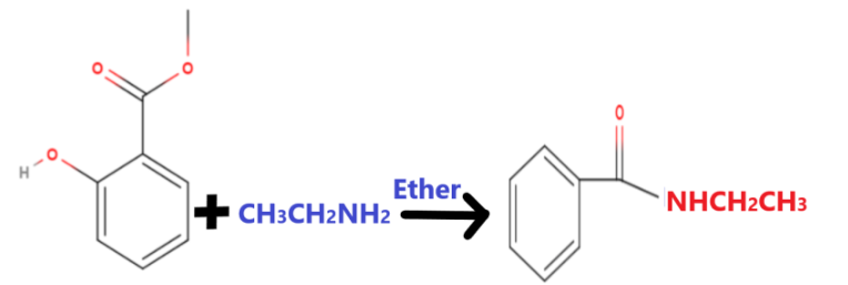 Ether,
NHCH2CH3
CH3CH2NH2
