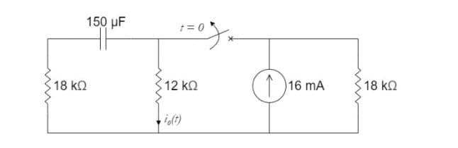 18 ΚΩ
150 ΜΕ
† = 0
ΠΟΥ
12 ΚΩ
(7)
1) 16 mA
18 ΚΩ