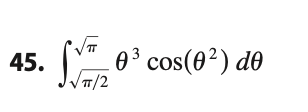 45.
θ3 cos(82) dθ
V피/2
