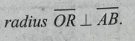 radius OR 1 AB.
