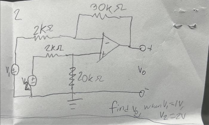 2
v€)
2k2
in
2K12
m
зона
120k 22
Vo
o
find y when U₁ = IV,
Vo
12=21