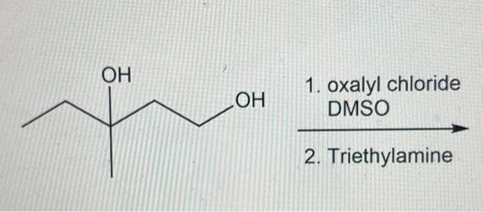 ОН
ОН
1. oxalyl chloride
DMSO
2. Triethylamine