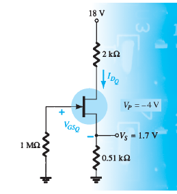 18 V
2 kn
Vp = -4 V
Vasa
OVs = 1.7 V
1 MN
0.51 k2
