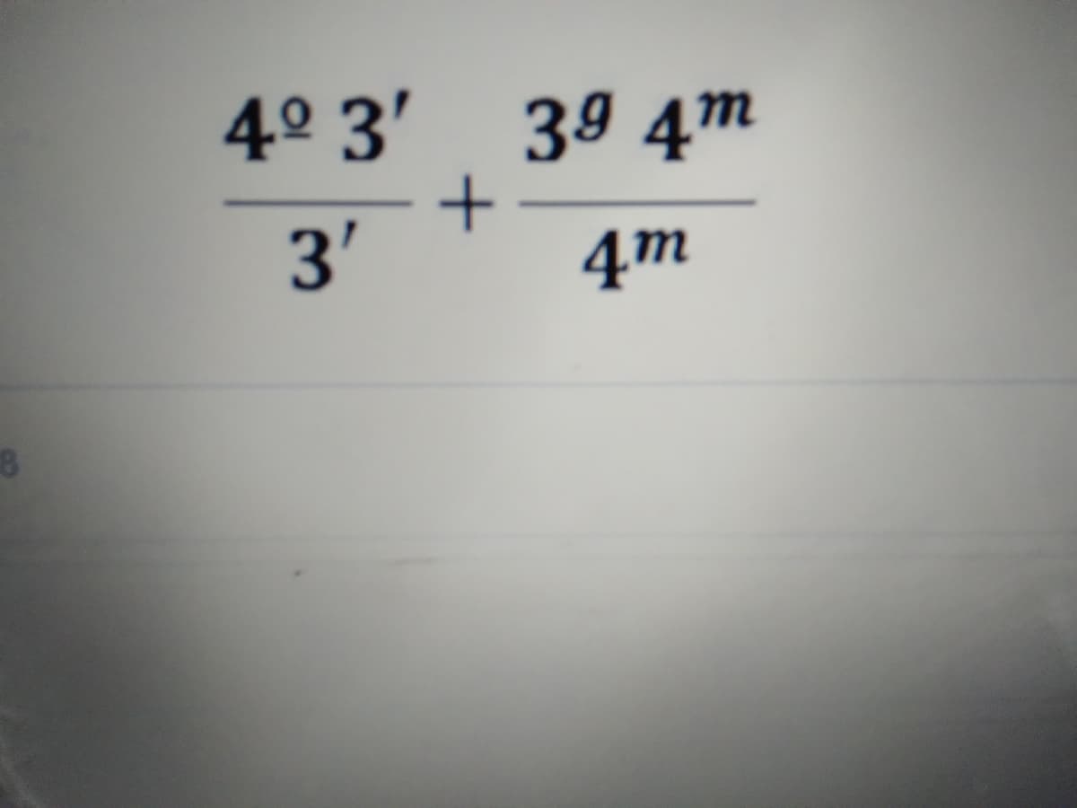 4° 3'
39 4m
3'
4m
