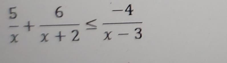 -4
6.
+.
x +2 x- 3
X X+2
VI
