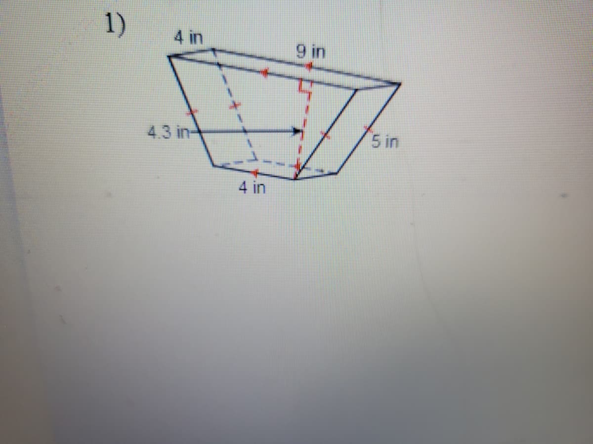 1)
4 in
9 in
4.3 in-
5 in
4 in
