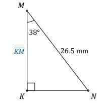 M
38°
KM
26.5 mm
K
N
