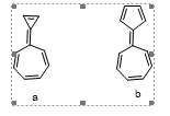 This image displays the chemical structures of two different aromatic compounds:

**Figure (a):**
- The left structure is a molecule composed of a cyclopropyl group attached to a benzene ring.
- The cyclopropyl group is a three-membered ring (triangle) with a single bond connection to the benzene ring.
- The benzene ring is a six-membered ring with alternating double bonds, characteristic of aromatic compounds.

**Figure (b):**
- The right structure presents a different aromatic compound comprising a fluorene group.
- Fluorene consists of a central five-membered aromatic ring fused with two benzene rings on either side.
- The structure in (b) thus features three fused rings, forming a more complex aromatic system compared to structure (a).

These depictions are typical in organic chemistry for illustrating different structural variations and conjugation of aromatic systems.

Feel free to contact us if you have further questions or need additional information about aromatic compounds and their structures.