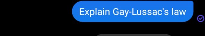 Explain Gay-Lussac's law
