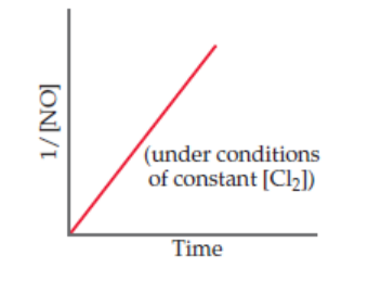 (under conditions
of constant [Cl2])
Time
(ON] /I
