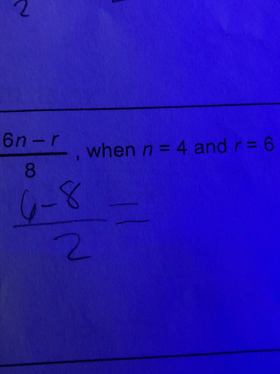 6n-r
when n= 4 and r= 6
8.
G-8
