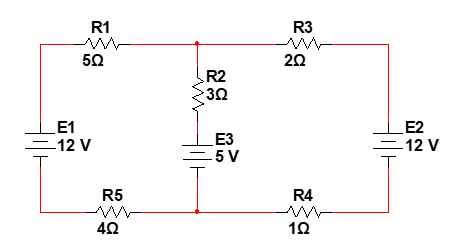 R1
R3
50
20
R2
30
E1
LE2
E3
-5 V
= 12 V
=12 V
R5
R4
