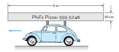 -8 m:
60 cm
Phil's Pizza: 555-5748
