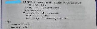 For a roo rues sysen 'as taallim tekwirg Lati seren
Span :f bes = E0 n
Spaciu if E 30 tetre ete
inciralan sfror -
Staong of putre 20 arus lu anre
Vid peae 1 ir
tengn
ennel jecion urin
il anda sactien purirs.
