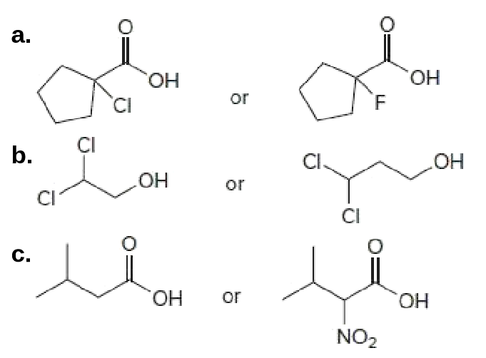 a.
ОН
Он
or
b.
CI
CI.
HO.
or
но
CI
C.
or
ОН
но.
NO2
