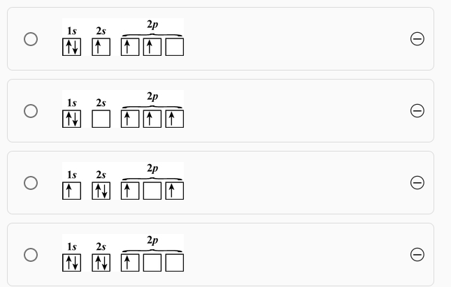 2p
1s
2s
2p
1s
2s
2p
1s
2s
2p
o 亩亩回口口
1s
2s
