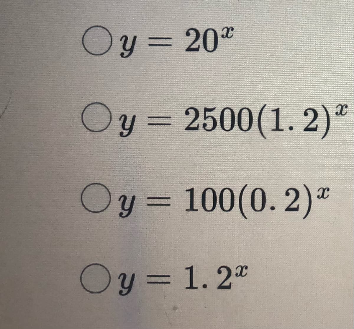 Oy = 20
Oy = 2500(1.2)
Oy = 100(0.2)
Oy=1.2*
X
X