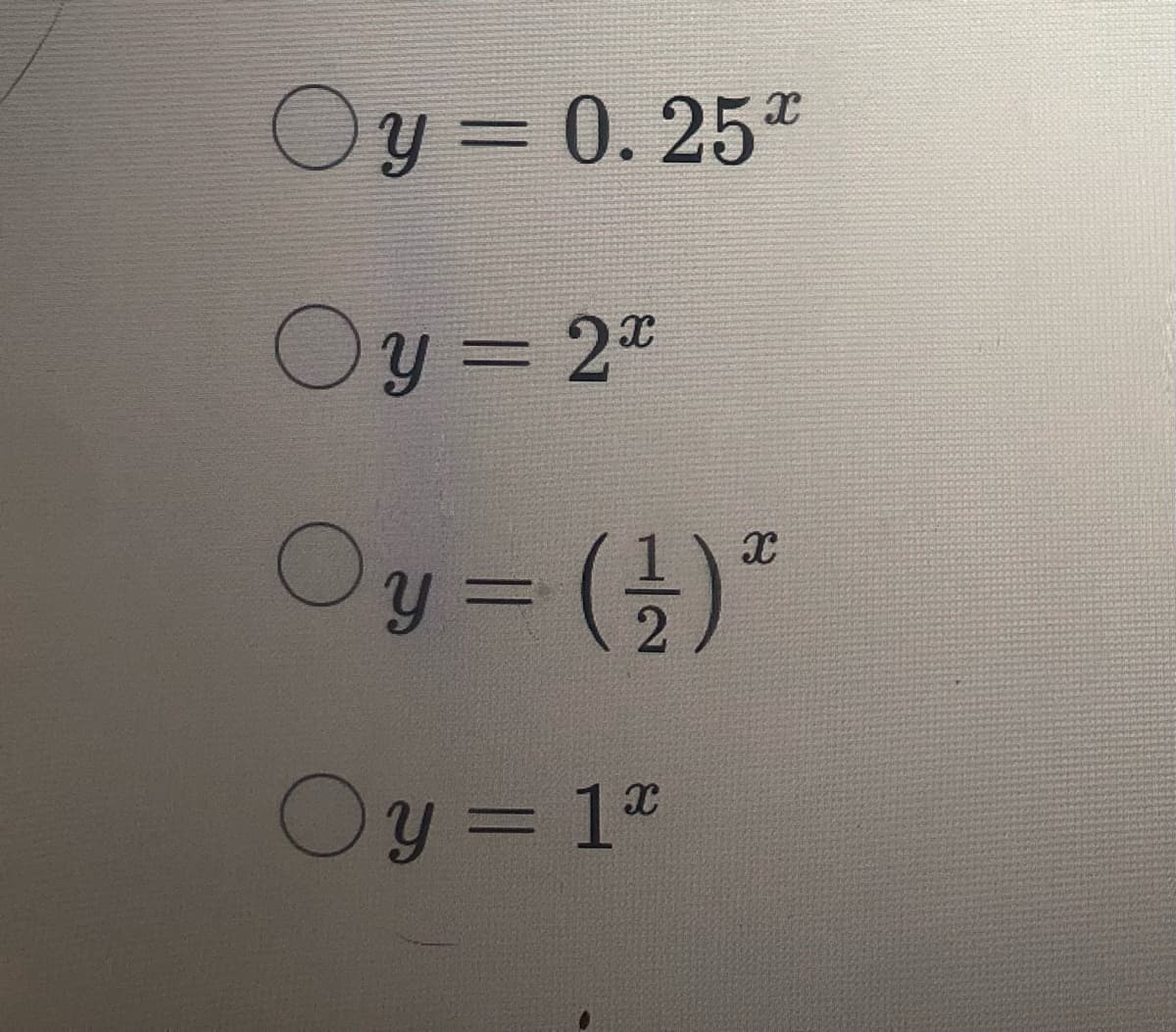 Oy = 0.25*
Oy = 2x
Oy - (+) ²
Oy = 12