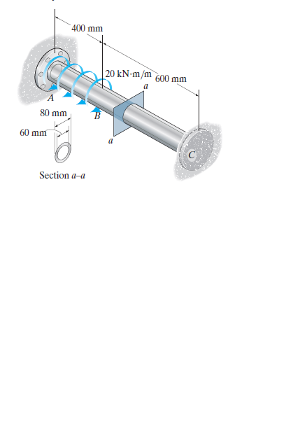 400 mm
20 kN-m/m 600 mm
80 mm
60 mm
Section a-a
