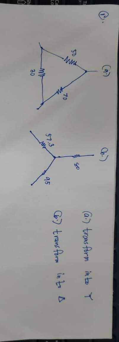 Ta
(a-) trans form in to Y
50
so
70
67 trans form into A
57.3
95
sh
30
