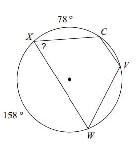 78°
V
158 °
W
