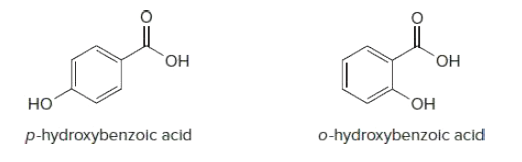 ОН
но,
Но
Он
p-hydroxybenzoic acid
o-hydroxybenzolc acid
