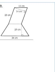 -1.
15 cm
14 cm
23 cm
19 cm
34 cm
