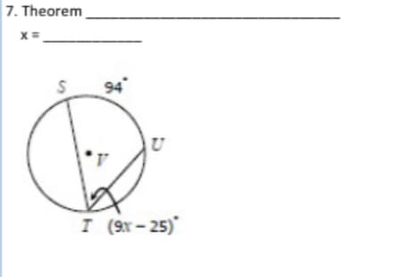 7. Theorem
94
I (9x- 25)
