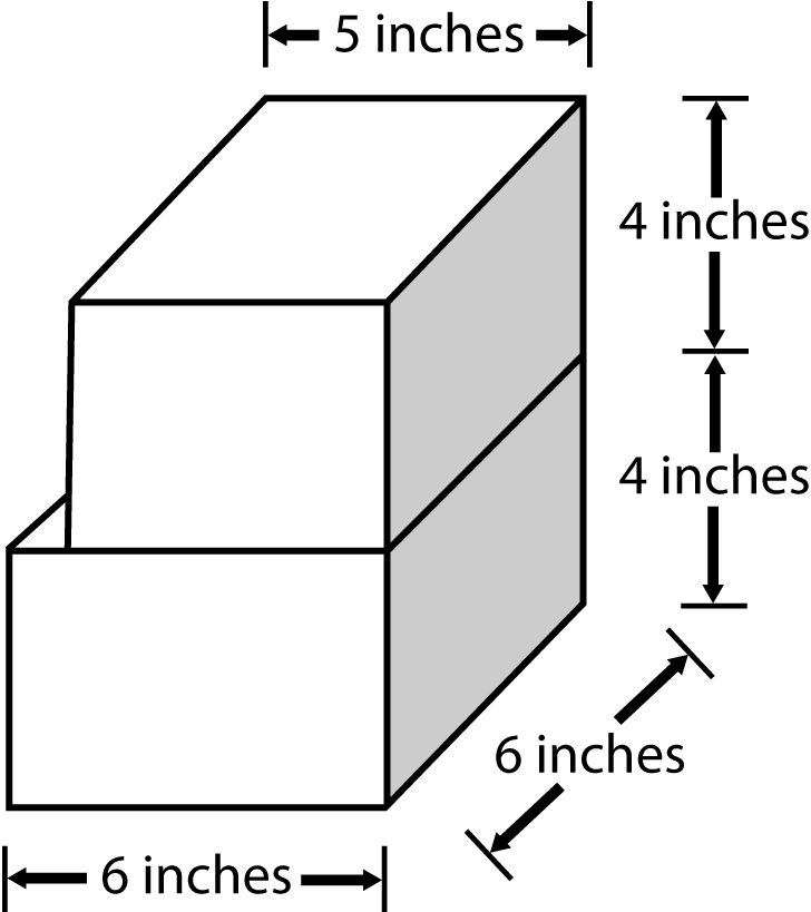 -5 inches -
4 inches
4 inches
6 inches
6 inches
